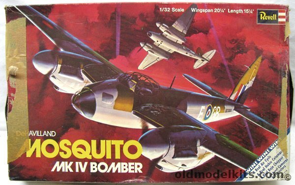 Revell 1/32 DeHavilland Mosquito Mk IV Bomber, H180 plastic model kit